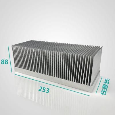 High Power Aluminum Heat Sink for Apf and Electronics and Radio Communications and Power and Inverter and Welding Equipment and Svg