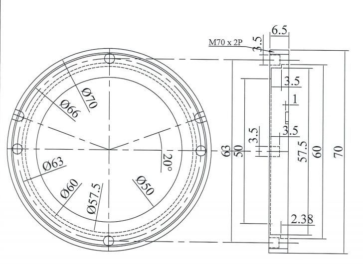 Gw Carbide -PBX Roller in Tungsten Carbide and Lock Nut in Steel