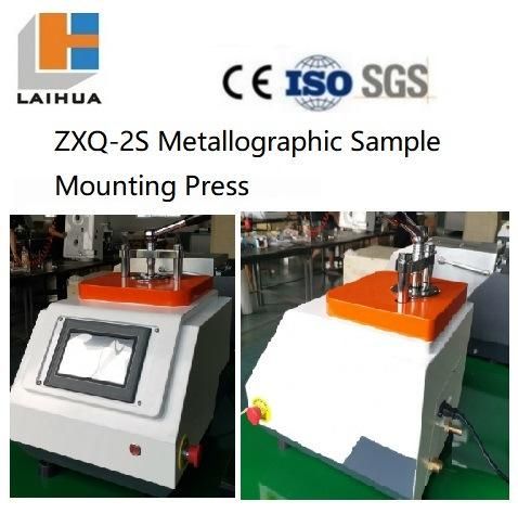 Zxq-3 Touch Screen Automatic Twin Sample Hot Inlaying Machine