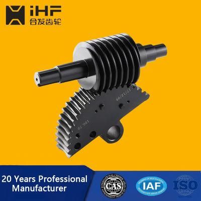 Ihf Professional Worm Wheel Manufacturer Precision Stainless Steel Worm Gear for CNC Machining Parts