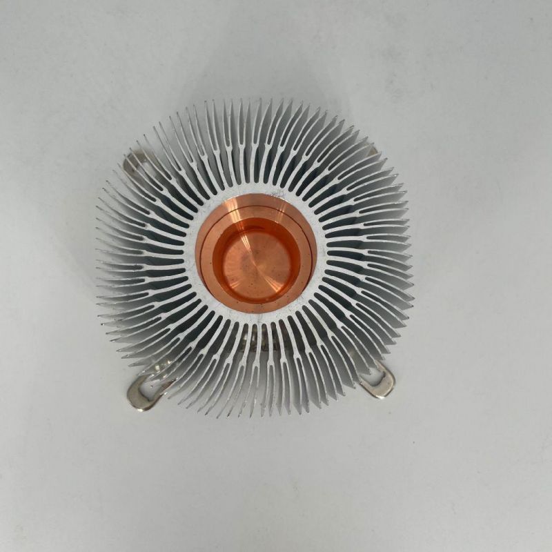 60*60*15 Aluminum Extruded Sun Flower Plug Copper Heat Sink