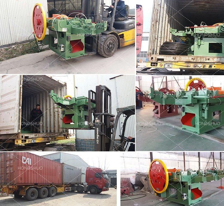 Turnkey Project Offered Common Wire Nail Making Machine for 1-6 Inch Wire Nails