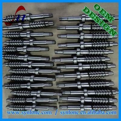 Custom Machining Stainless Spare Parts Steel Worm for Gearbox Spare