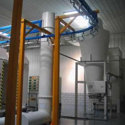 Electrostatic Manual Powder Coating Spray Booth for Furniture