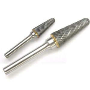 Type L Ball Nose Cone Shape 1/4 Inch or 6mm Metric Shank Tungsten Carbide Rotaty File Burr