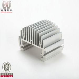 Silver Aluminium Heat Sink with Anodizing (ZP-J4000)