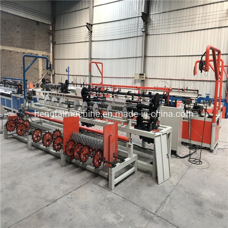 Hot Sale in Saudi Arabic Chain Link Fence Machine