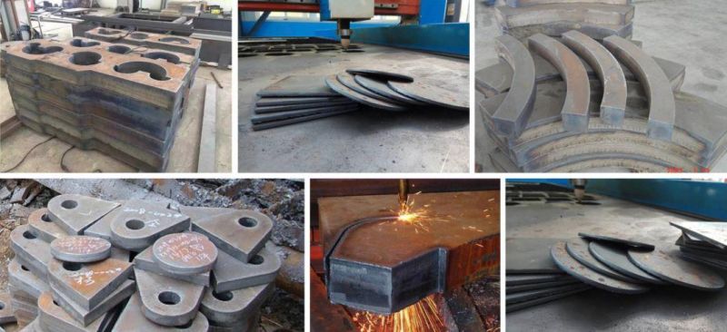 Gantry CNC Plasma/Flame Cutting Machine for Carbon Steel Stainless Steel Metal Sheet Processing Cutting 120A 200A 300A 400A CNC Plasma Cutter Price 3200*6500mm