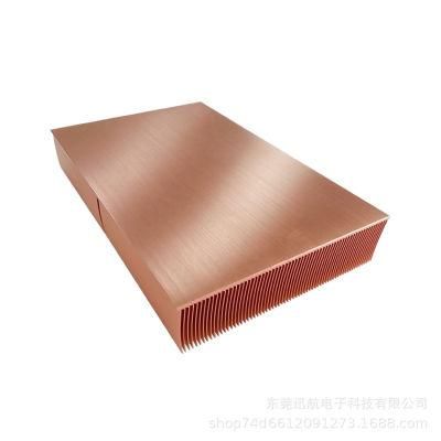 Copper Skived Fin Heat Sink for Power and Svg and Inverter and Apf and Electronics and Welding Equipment