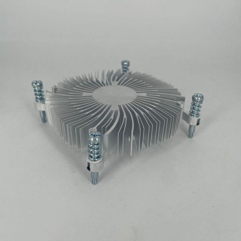 30*30*15 Heat Sink Aluminum Extrusion Sun Flower Plug Copper