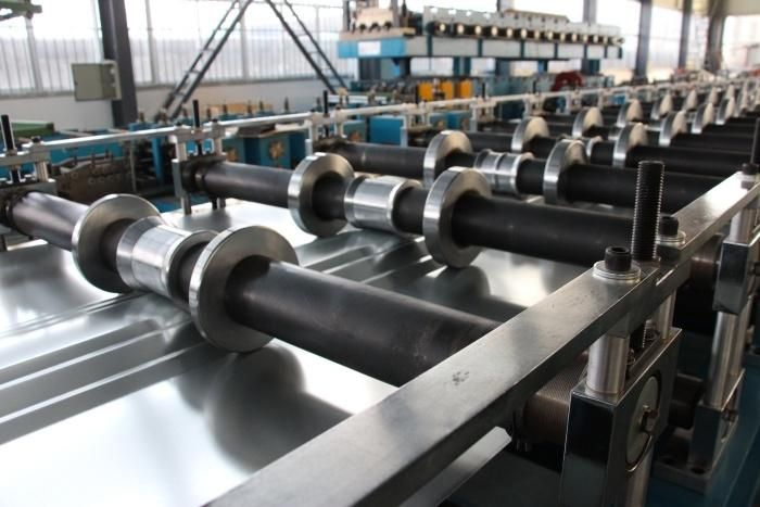 Yx153 Galvanized Metal Floor Deck Roll Forming Machinery for Sale