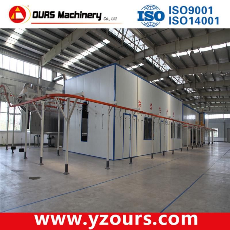 Complete Powder Coating Line with Automatic Pretreatment Process