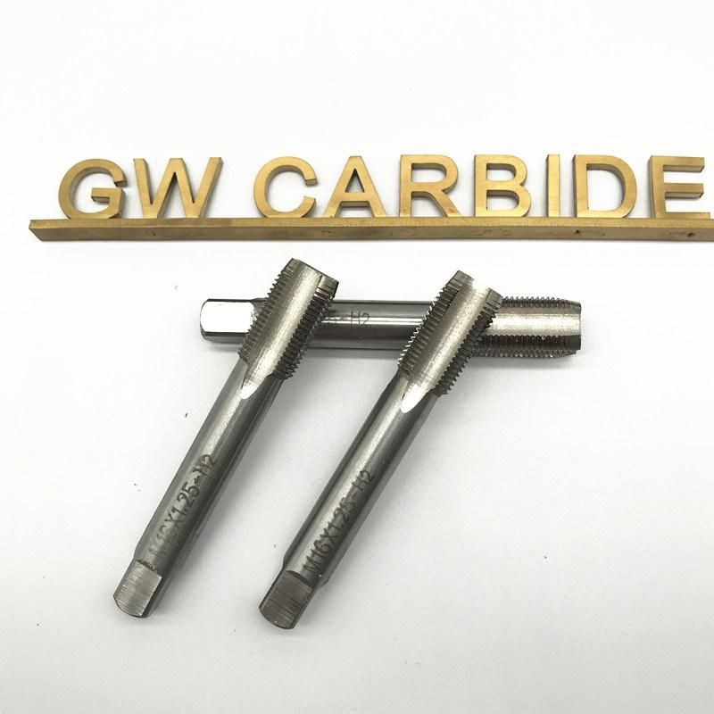 Gw Carbide - High Quality HSS Nut Taps for Stainless Steel Nut Thread Tapping M16*1.25