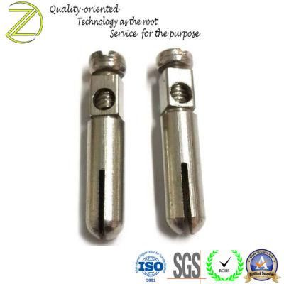 Metal Machining Parts Electrical Plug Male Pin