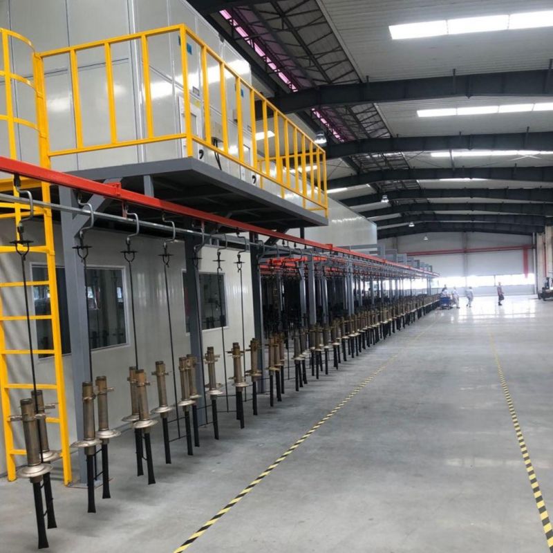 Auto Liquid/Powder/E-Coating Production Machine Line with Simens Control