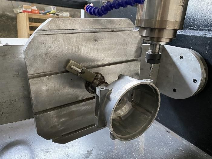 600*600mm Metal 5 Axis CNC Router Machine with Big Working Size