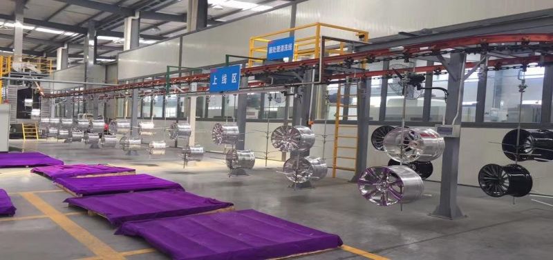 Stainless Steel Material Hot Chinese Products Car Wheel Metal Coating Machinery