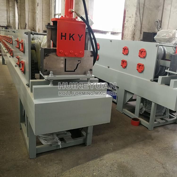 Rain Gutter Roll Forming Making Machine for Steel Structure