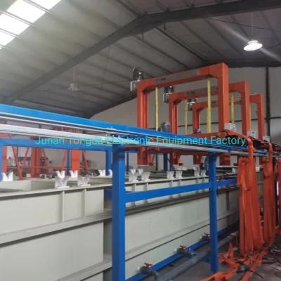 Chrome Plating Machines Zinc Plating Plant Electroplating Machine with Plating Tank