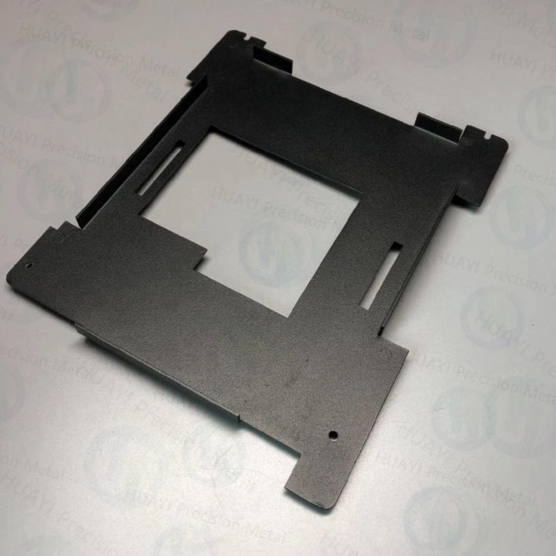 OEM High Precision Custom Fabrication Anodized Black Sheet Metal Parts