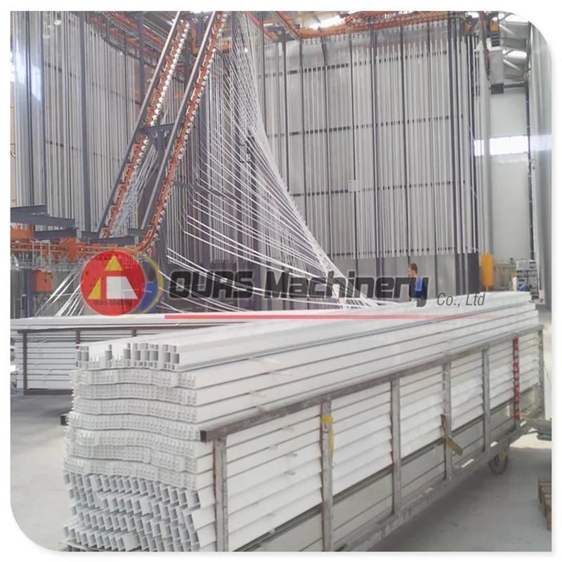 Hot-Sale Electrostatic Powder Coating Line for Aluminium Profiles