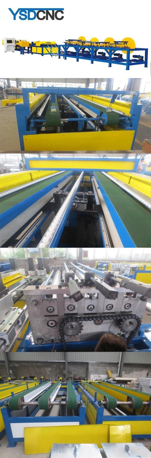 HVAC Duct Auto Sheet Metal Production Line 4