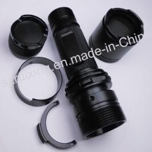 China Custom Made Machining for Aluminum Flashlight Part