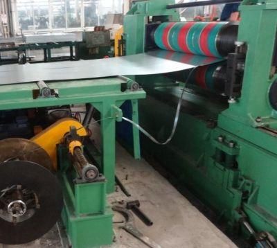 CR HR GI Carbon Steel Slitter Line Twin Head Stand Station Slitting Line