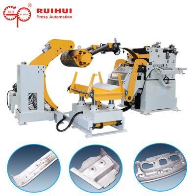 Automation Straightener with Feeder and Uncoiler Use in Press Line