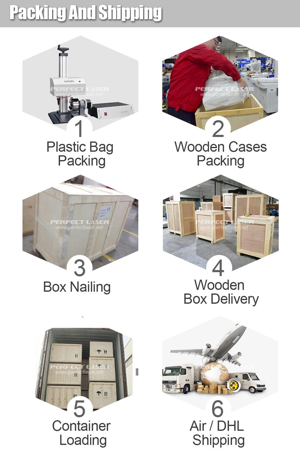 Flat Rotary DOT Peen Marking Machine for Metal Sheet Cylinders