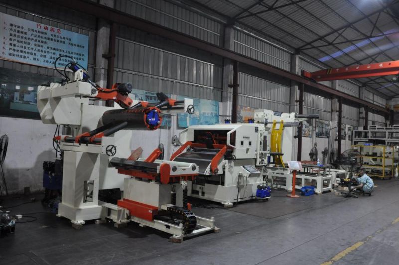 Nc Servo Straightener Feeder and Uncoiler Help to Make Parts of Household Appliances Manufacturers Automation Machine