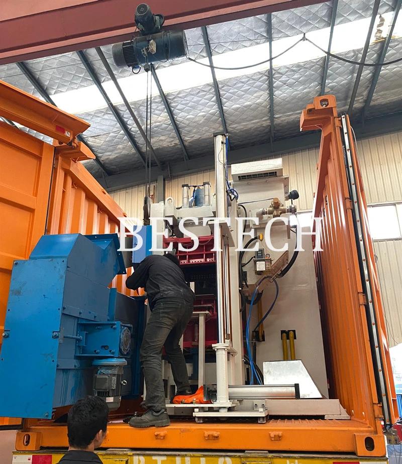 Full Automatic Green Sand Flaksless Moulding Machine Casting Production Line