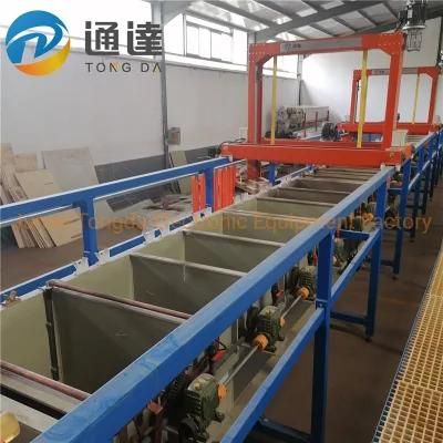 Metal Zinc Plating Machine Corrugated Nail Plating Equipment Electroplating for Nickel