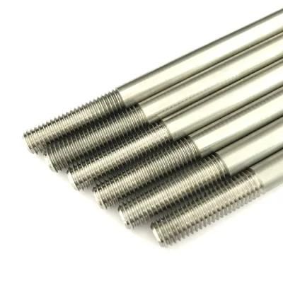 Custom Made Stainless Steel 303 304 316 M8 Double End Threaded Rod for Automation