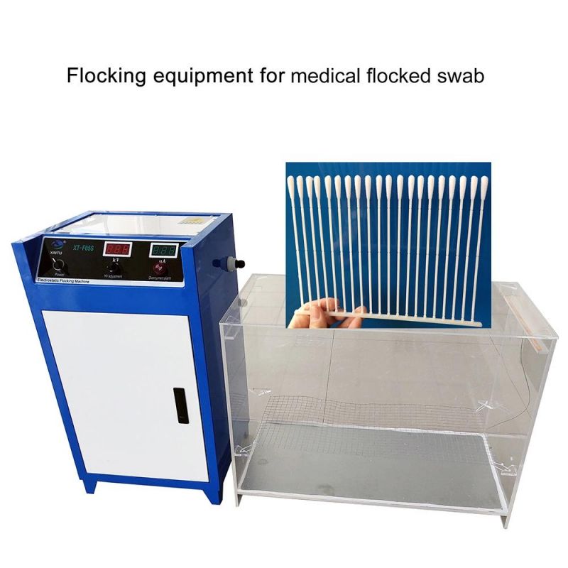 China Best-Seller Semi-Automatic Nasal and Throat Swab Flocking Machine System for Sale