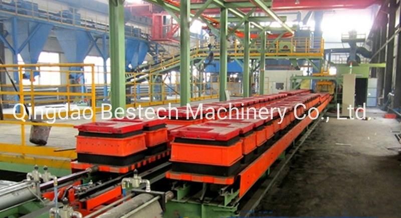 Metal Iron Steel Flaskless Continuous Casting Machine Molding Machine