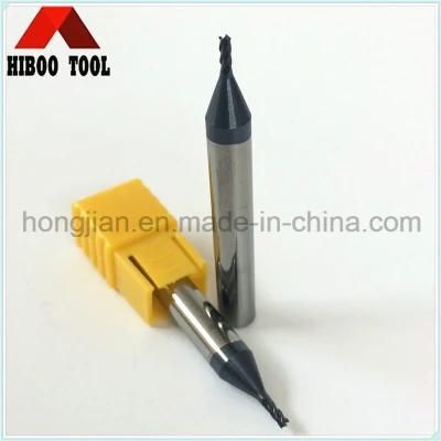 High Precision 4flutes Carbide Flat End Mill with Short Flutes