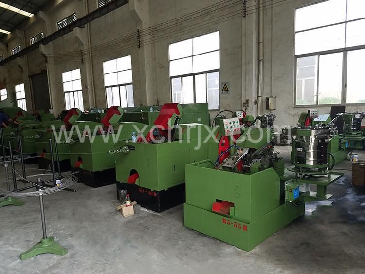 Full Cover Screw Header Metal Forging Machine, Screw Bolt Threading Machine