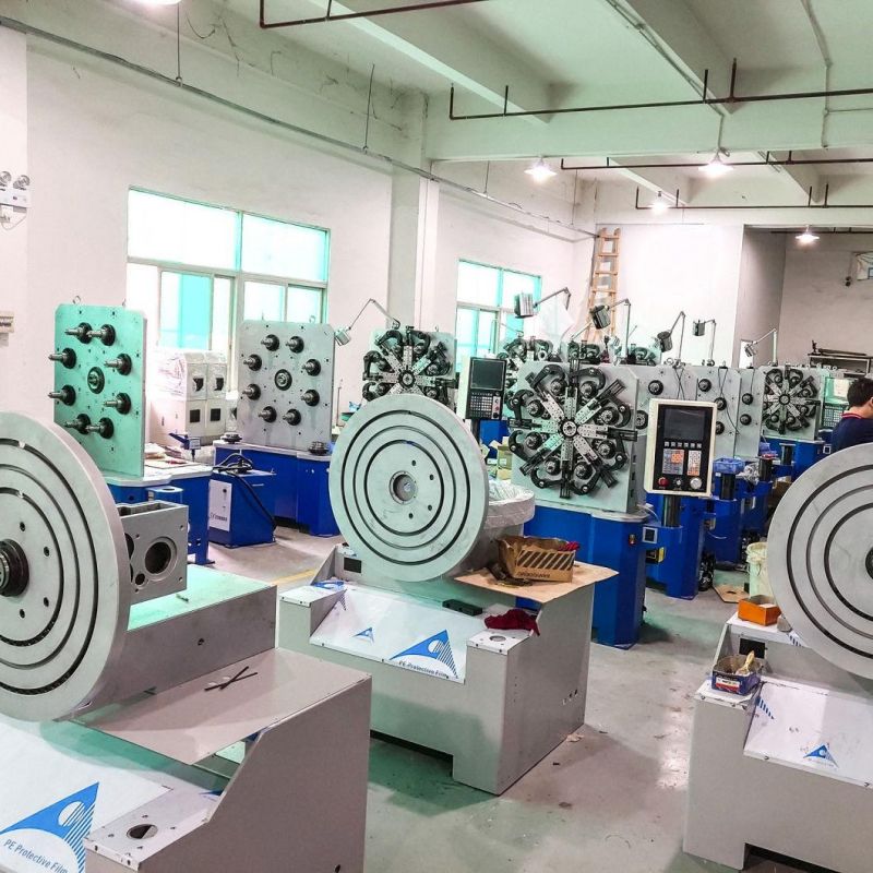 Wire Bending 10 Axis CNC High Speed Spring Machine
