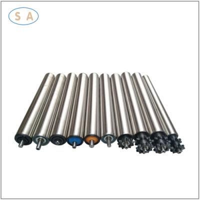 Custom Machining Industrial Heavy Duty Steel Conveyor Idler Roller