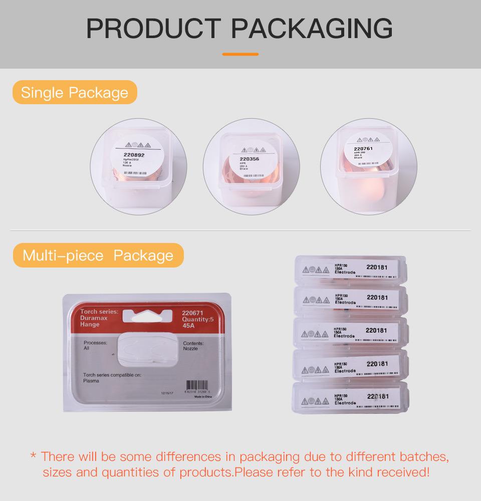 Startnow Plasma Nozzle Pmx125 Series Plasma Consumables 220971 Nozzle Electrode
