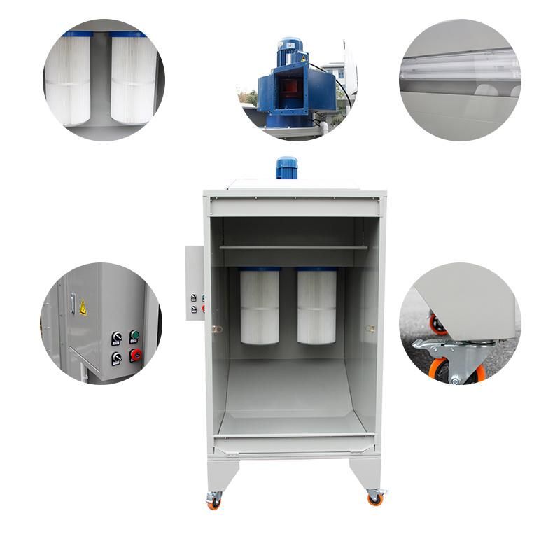 Small Batch Manual Powder Coating Plant for Car Wheel