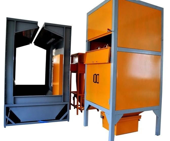 Manual Muti Cyclone Powder Coating Spray Booth