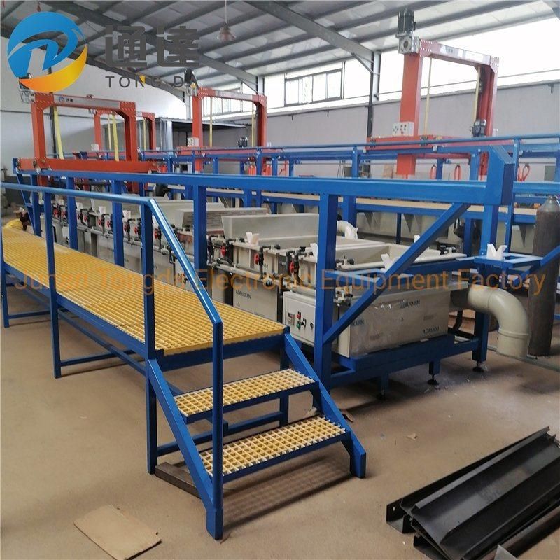 Automatic Anodizing Machine Aluminum Anodizing Plant Dyeing Machine