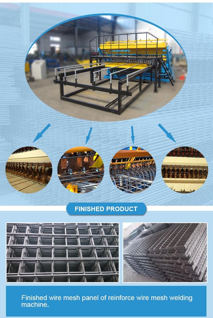Construction Building Project Reinforcement Steel Wire Mesh Panel Welding Machine