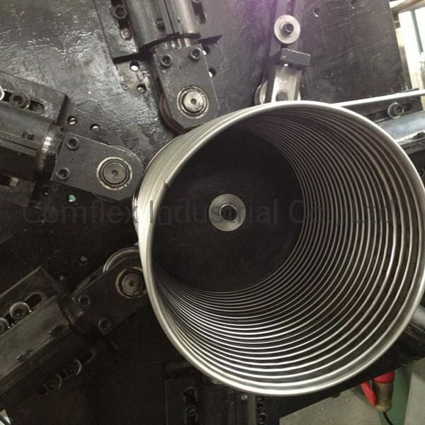 High Quality Exhaust Pipe Making Machine / Interlock Conduit Making Machine