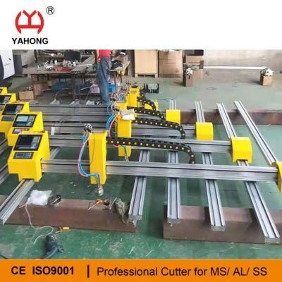 CNC X Y Portable Gantry Plasma Cutter Cut Stainless Steel Aluminum Carbon Steel