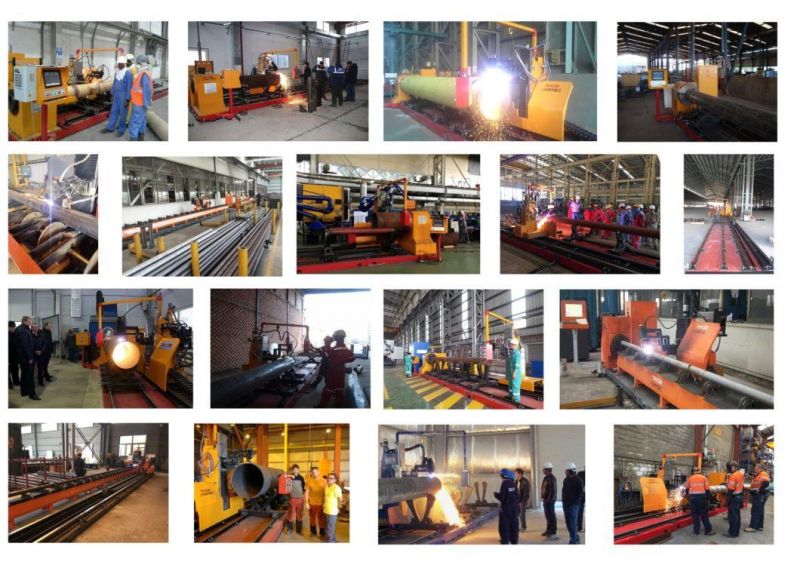 Heavy Duty Plasma and Flame Pipe Profile Cutting Machine Plasma Cutter for Tube