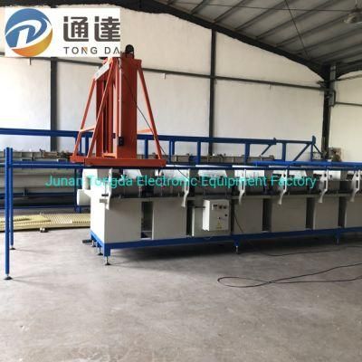 Customized Metal Chrome Plating Machine Plating Production Line Electroplating Anodizing Machine for Pot