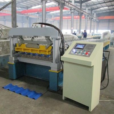 Factory Price Customized PLC Control Used Metal Roof Panel Roll Forming Machine India